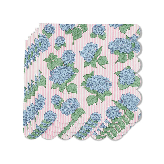 Swig | Hydrangeas Cocktail Napkins