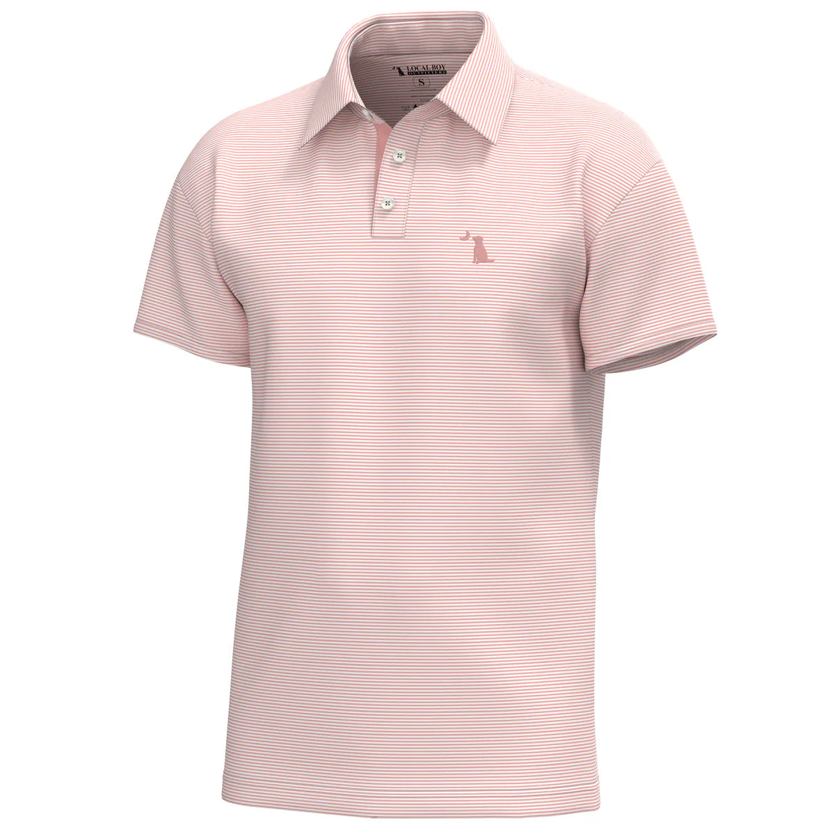 Local Boy | Palms Polo in Sorbet/White