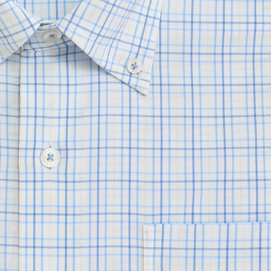 Onward Reserve | Seacrest Tailored Fit Performance Shirt in Silver Birch