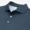 Southern Point | Heritage Polo - Greyton Print in Navy
