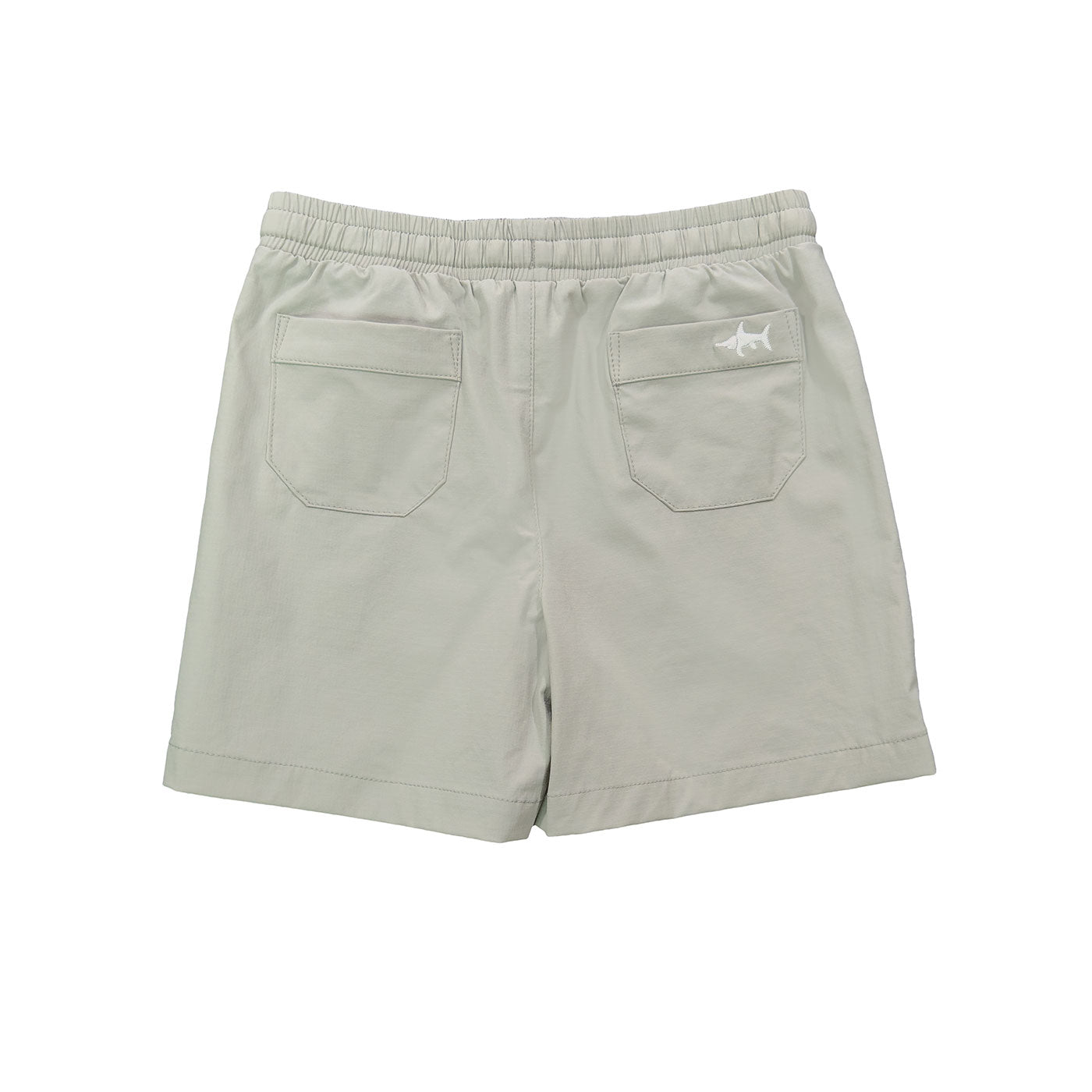 Saltwater Boys Topsail Performance Short in Light Grey