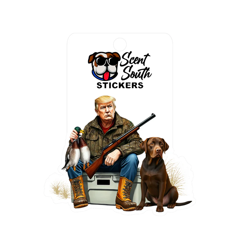 Trump hunt - sticker