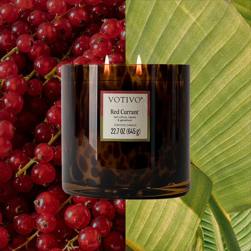 Votivo | Red Currant Tortoise Candle