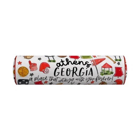 Athens, GA Bolster Pillow