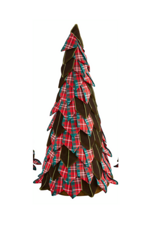 Tartan Ribbon Tree - Medium