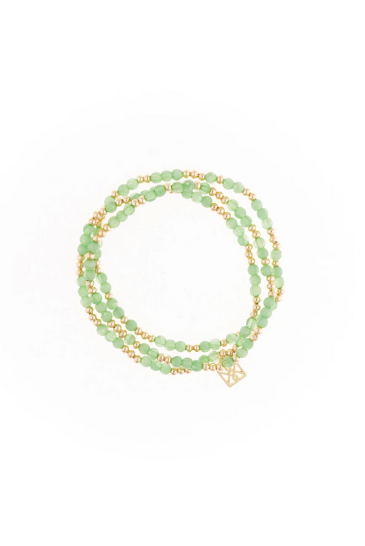Michelle McDowell Rachael Bracelets in Pine