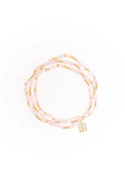 Michelle McDowell Rachael Bracelets in Blush
