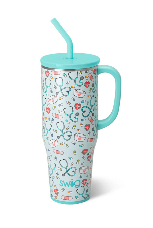 Swig Mega Mug in 40oz in Scrub Life