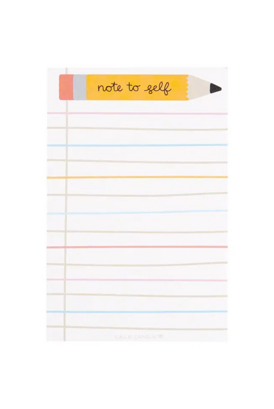 Note To Self Pencil Notepad
