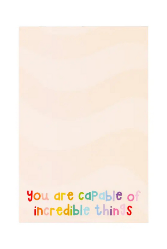 Incredible Things Notepad