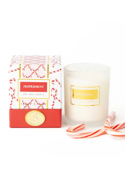 Peppermint Soy Wax Candle