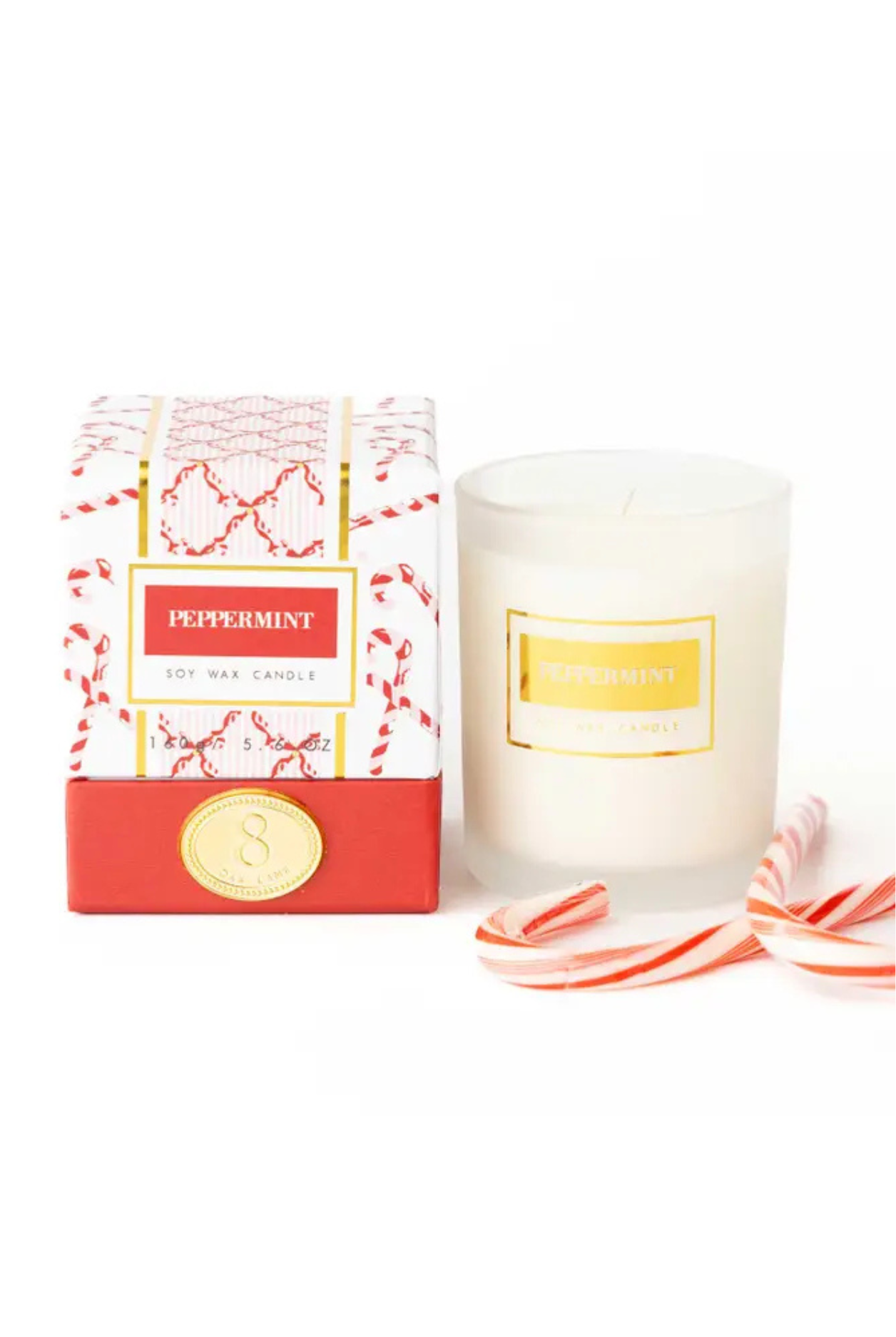 Peppermint Soy Wax Candle