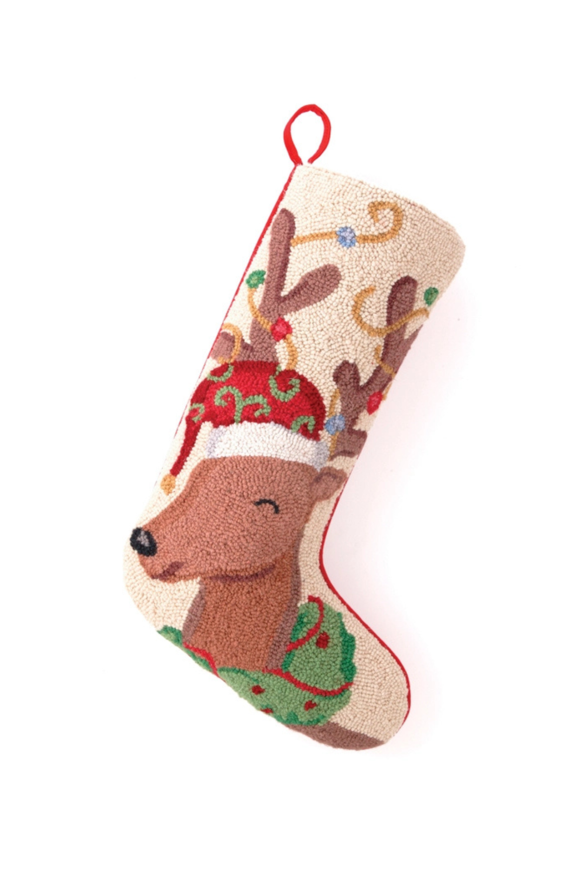 Reindeer Hook Stocking