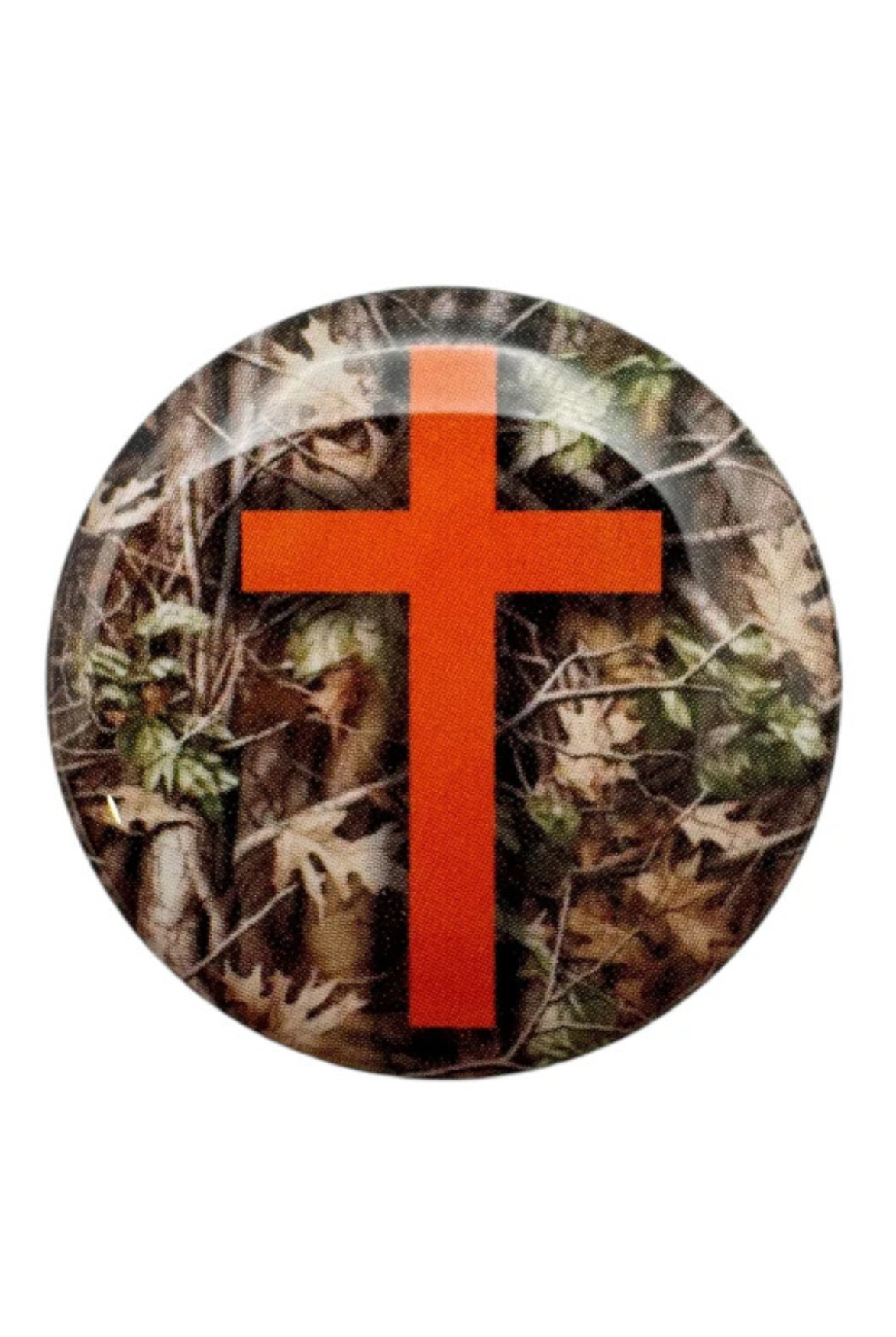 Tap To Pray Prayer Tag Stickers in Forest Camo + Cross