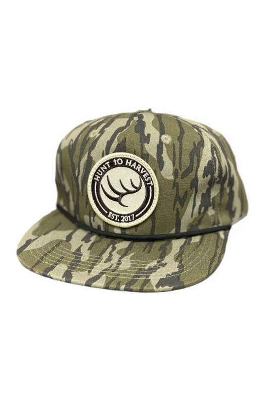 Hunt To Harvest Bottomland Woven Patch Rope Hat