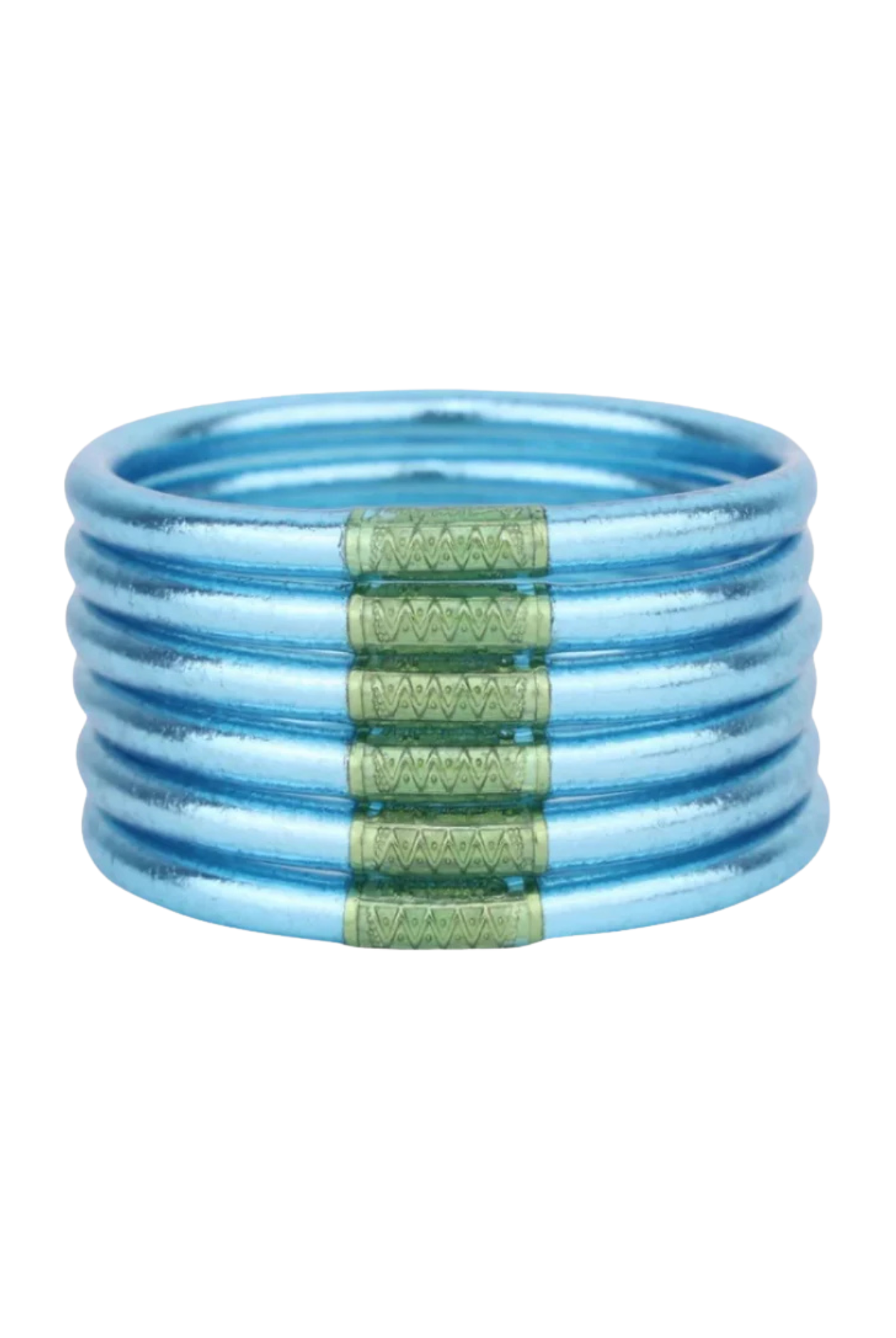 BuDhaGirl Azure All Weather Bangles (6)