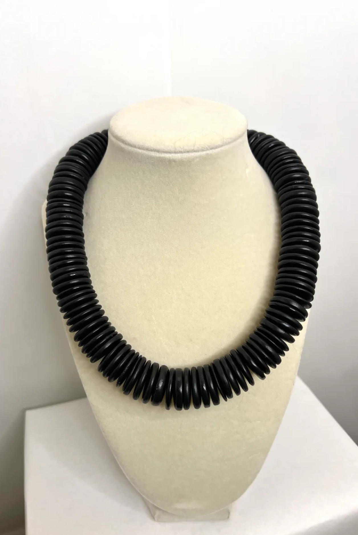 Merritt Millie Black Coconut Shell Necklace