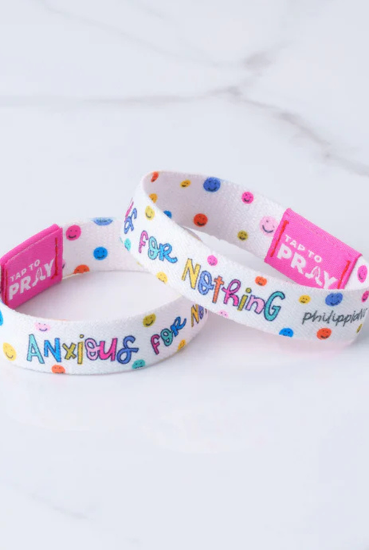 Tap To Pray™ - Kingfolk Series Wristband - Anxious for Nothing