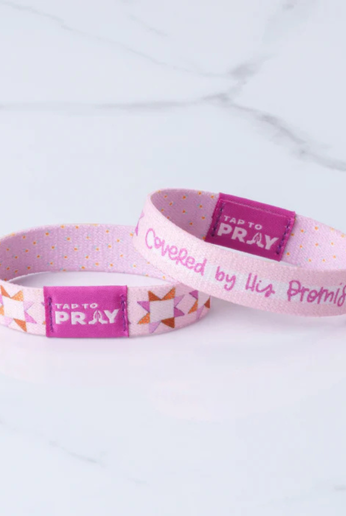 Tap To Pray™ - Kingfolk Series Wristband - Covered by His Promises