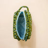 The Darling Effect | Essentials Quilted Cosmetic Pouch in Everbloom Forest Green