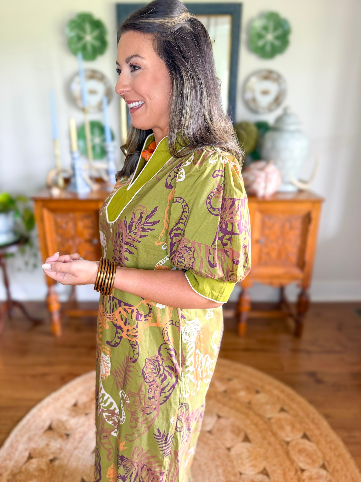 Tiger Tale Maxi Dress