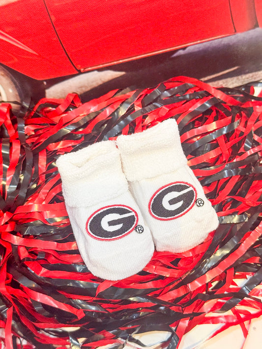 Baby Bootie with Georgia Applique