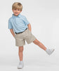 Southern Shirt Company | Youth Boys Heather Madison Polo in Alaskan Blue
