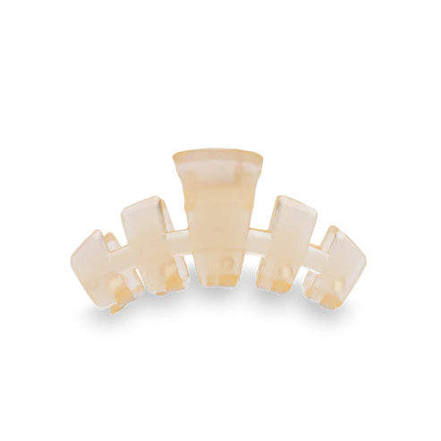 Classic Almond Beige Tiny Hair Clip