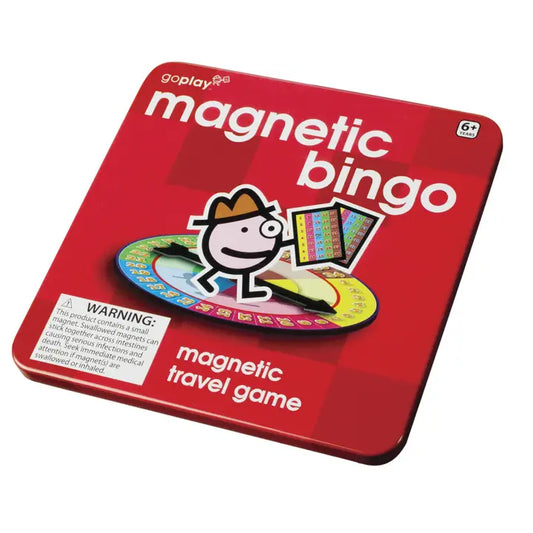 On the Way Games Goplay Magnetic Bingo Travel Game