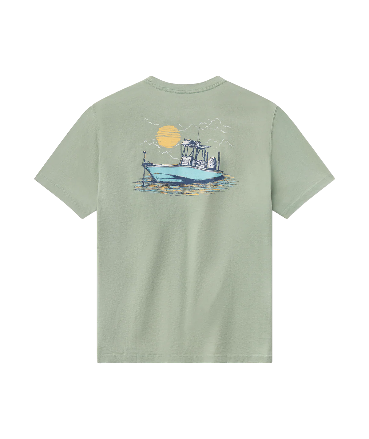 Southern Shirt Company | Youth Boys Bay Breeze T-Shirt in Iceberg Green
