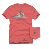 Over Under | Sportfish T-Shirt in Coral