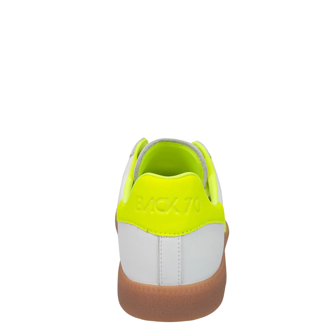 Back 70 Cloud Sneakers in Fluorescent Yellow