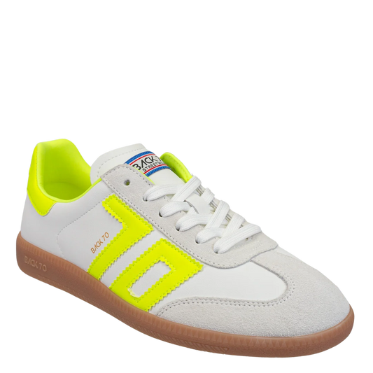 Back 70 Cloud Sneakers in Fluorescent Yellow