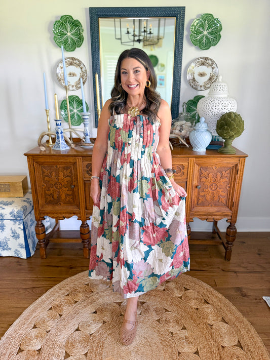 Evergreen Estate Midi Dress
