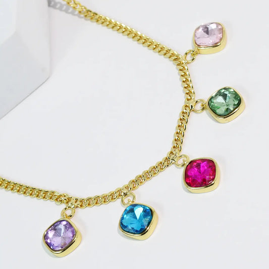 Rainbow Kiss Necklace