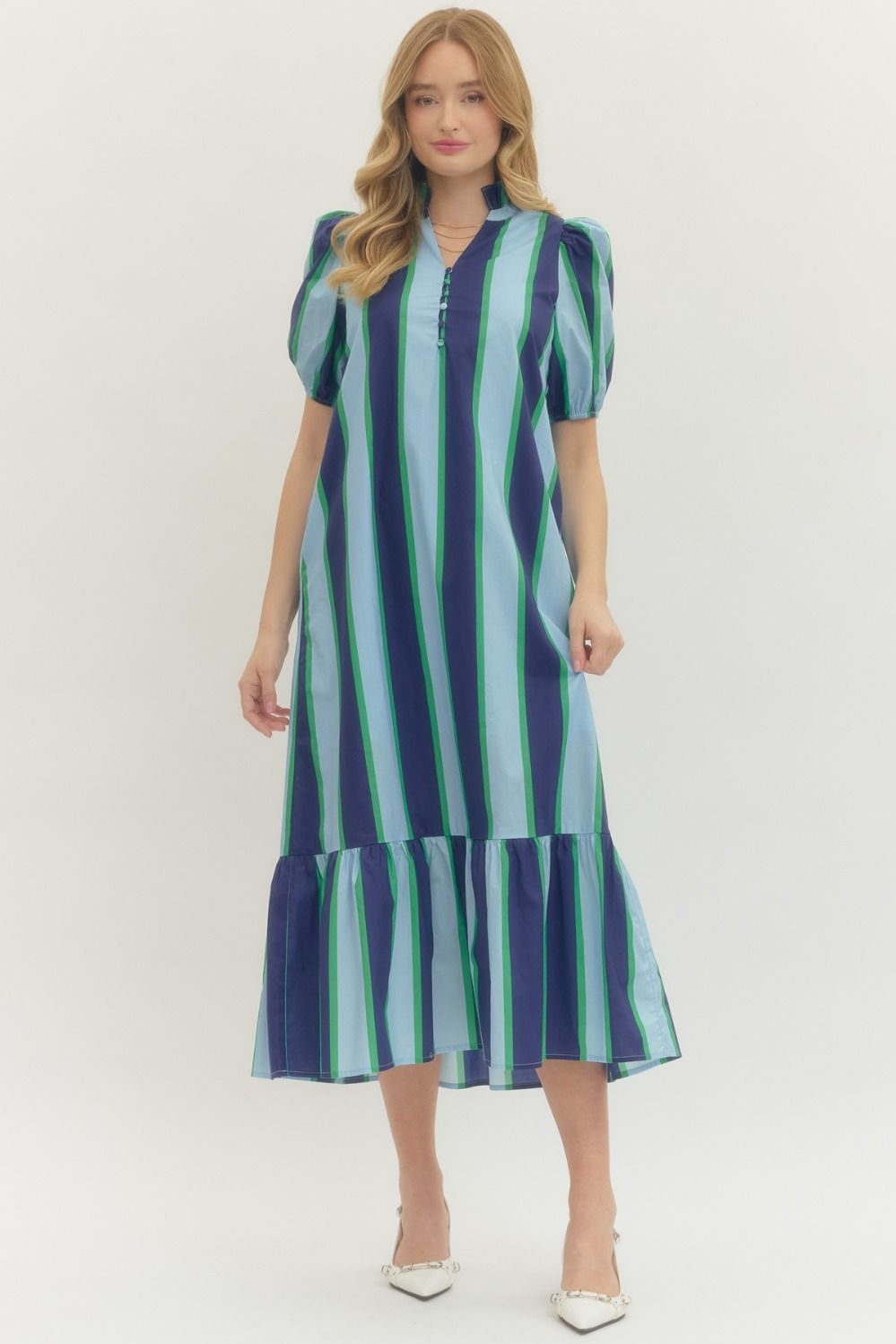 Boardwalk Breeze Midi Dress