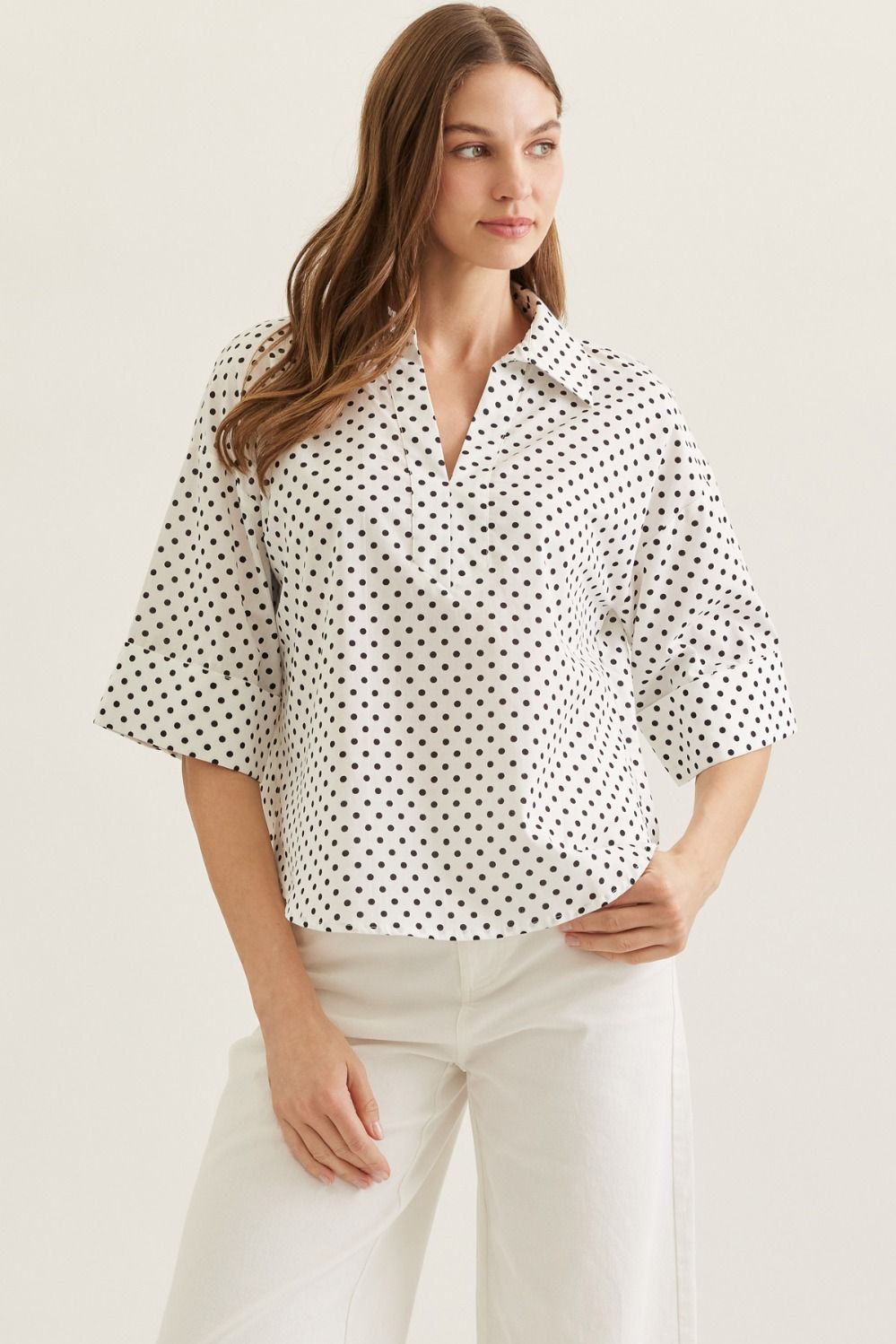 The Eloise Dot Top