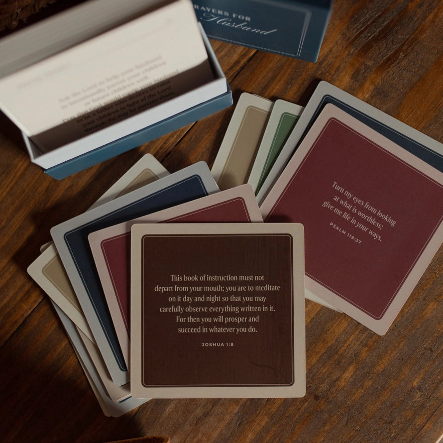 Prayers for My Husband Prayer Card Set