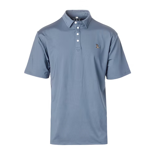 Roost Solid Polo in Blue