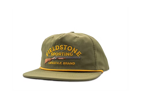 Fieldstone Shotgun Logo Rope Hat in Green