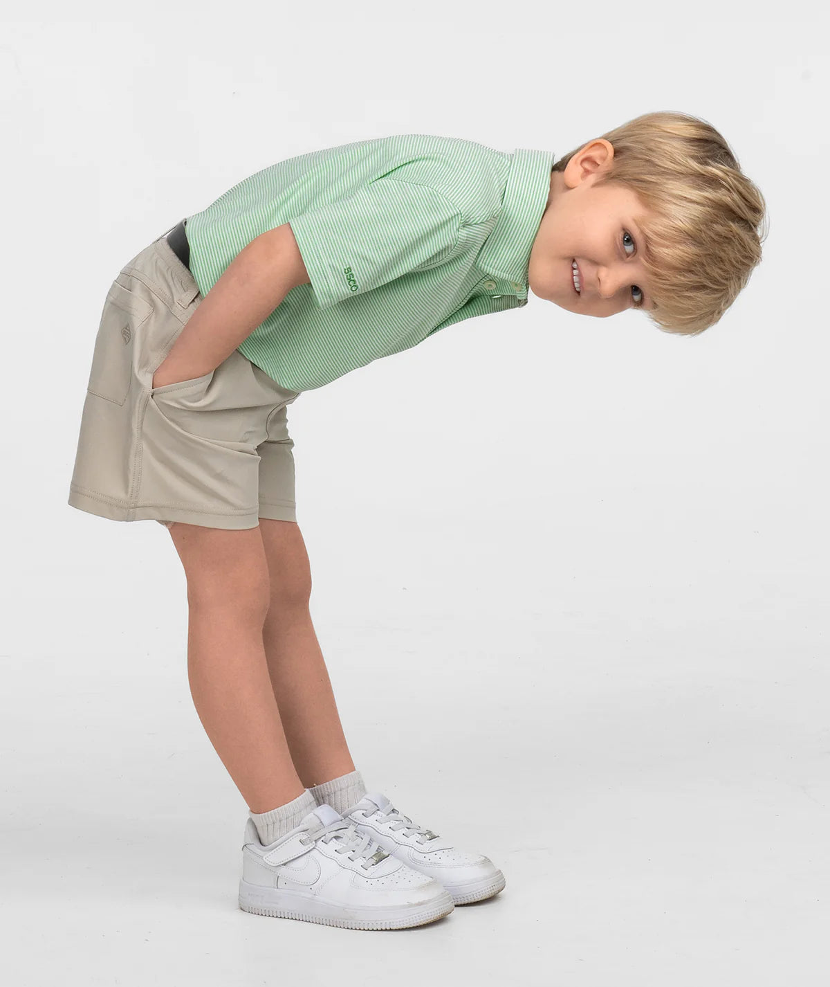 Southern Shirt Company | Youth Boys Heather Madison Polo in Fairway