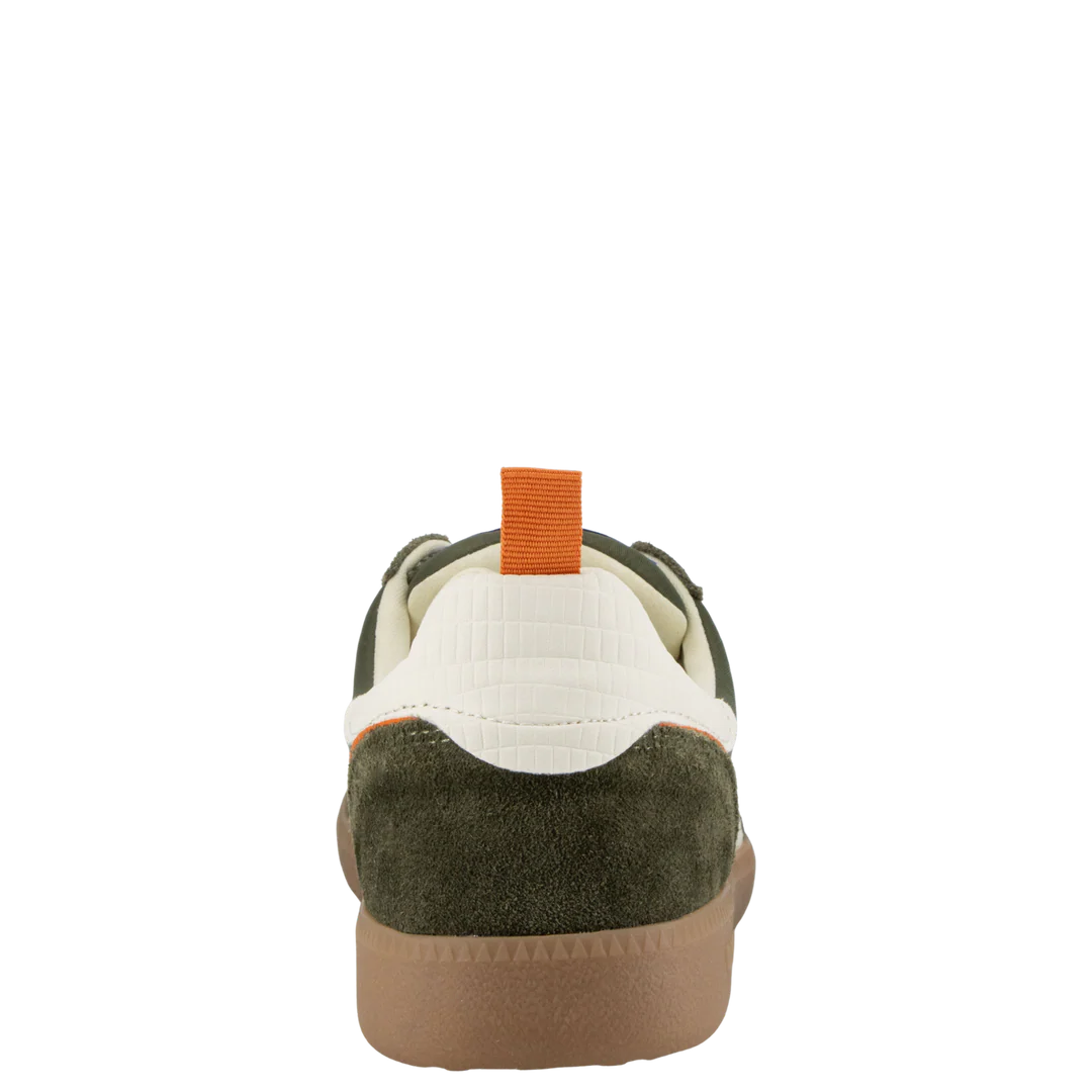 Back 70 Ghost in Olive Orange Milk Sneakers