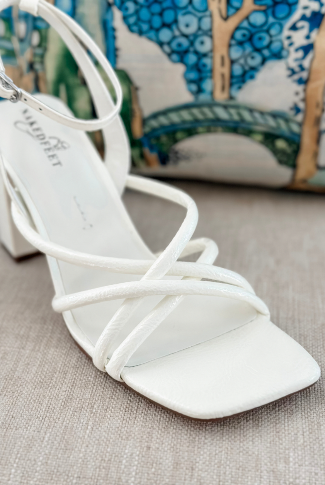 Naked Feet Mood Heel in Chamois