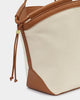 Katie Loxton | Florence Canvas Tote Bag in Canvas/Cognac