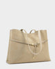 Katie Loxton | Lori Suedette Tote Bag in Desert Tan