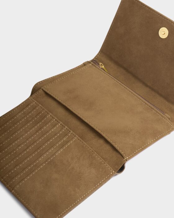 Katie Loxton | Taya Woven Wallet in Caramel