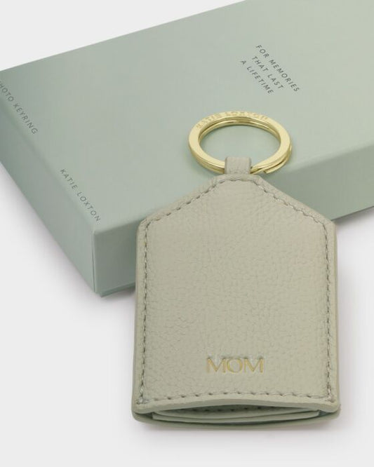 Katie Loxton | Boxed Photo Keychain in Green Mist- Mom
