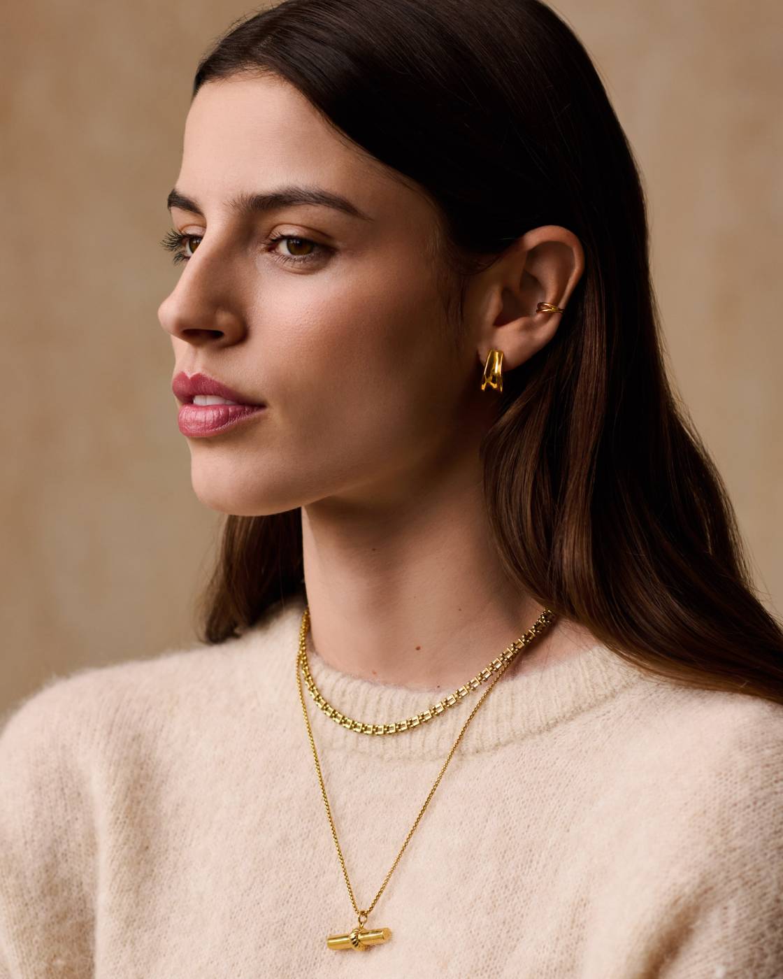 Katie Loxton | Molten Luxe Hoop Earrings