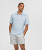 Southern Shirt Company | Grant Stripe Polo in Island Coral