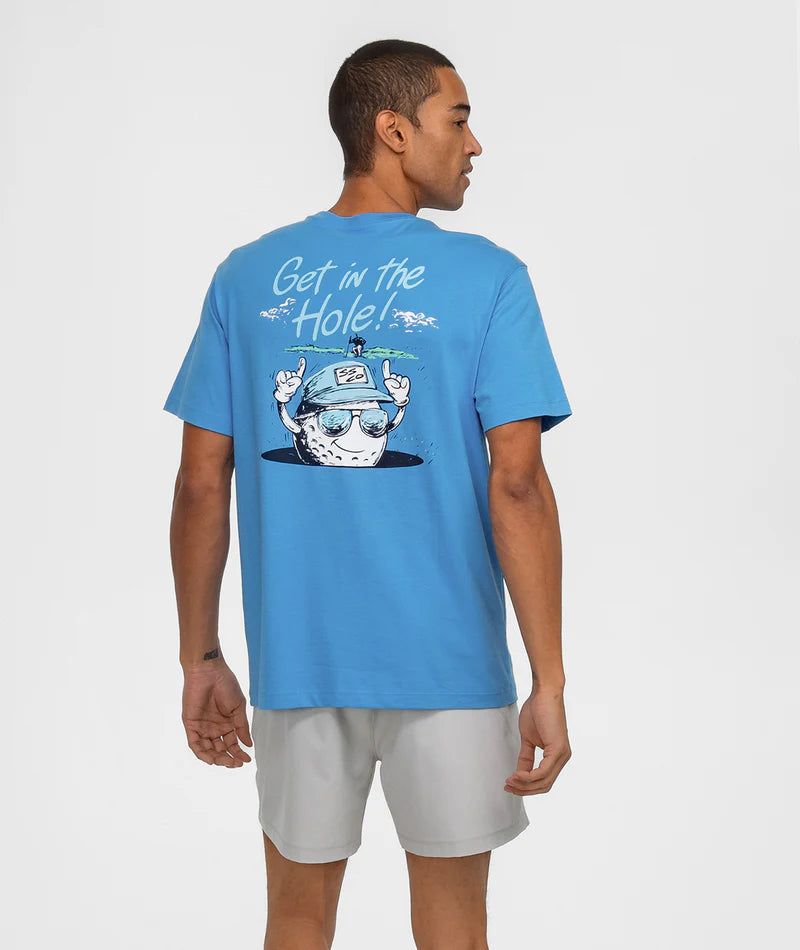 Southern Shirt Company | Get in the Hole T-Shirt in Azure
